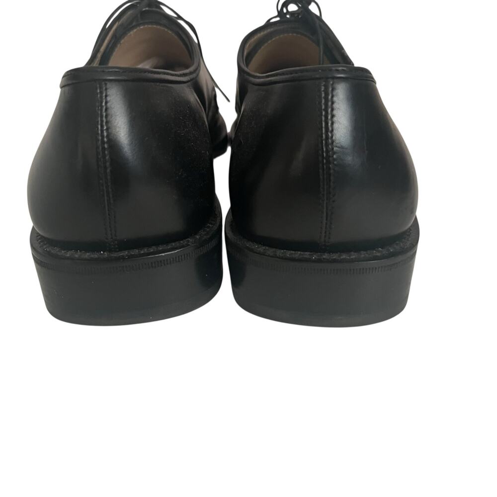 Salvatore Ferragamo Lavorazione Originale Black Oxford Dress Shoe Men Size 10.5 - Picture 5 of 16